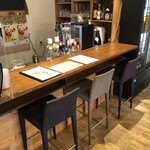 笑夢 - カウンター席