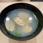 日本橋蛎殻町 すぎた - 浅利のお椀