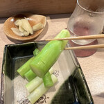 豊鮨 - 極太アスパラ。４０本は食べれます。