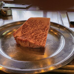 鉄板焼ステーキ 一ッ葉ミヤチク - ロース