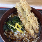 四季蕎麦 - ちくわそば600円