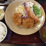 喜久 - シニアとんかつ定食