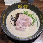 とんこつラーメン博多風龍 - とんこつラーメン¥750