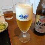 Tonkatsu Nakayama - スーパードライ中瓶