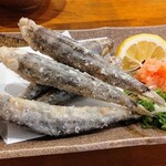 海鮮酒場ほまれ - メヒカリの唐揚げ