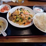 Shousai Unnan Kakyou Beisen - 豚肉 玉子とキクラゲ炒め