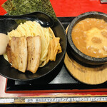 つけ麺屋のぶなが - 味噌つけ麺 全部のせ