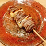 やきとり 鳥はし - 砂下のネギマ