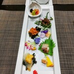 創作四川料理 廣明 - 彩り鮮やかな前菜