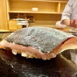 日本橋蛎殻町 すぎた - 2023.5.  鯵