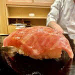 日本橋蛎殻町 すぎた - 2023.5.  大トロ