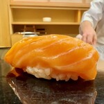 日本橋蛎殻町 すぎた - 2023.5.  鱒の介