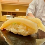 日本橋蛎殻町 すぎた - 2023.5.  海松貝