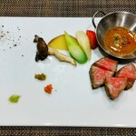 創作四川料理 廣明 - 植苗産北雪牛ヒレ肉