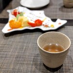 創作四川料理 廣明 - ホーリーバジルのハーブティ-