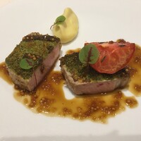 レストラン コートドール - ポークの香草パン粉焼き