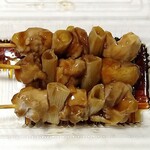 かしわ屋 鳥しげ - ももネギ串（120円×3）