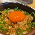 中華蕎麦 とみ田 - 極上焼豚ごはん650円