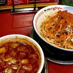 ラーメン☆ビリー - 2023年6月限定ビリ辛つけ麺（300㌘、３辛）スープたっぷりが嬉しい