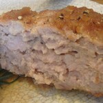 Kitchen PORC - 岩中豚粗挽きハンバーグ断面