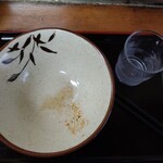 そば処　亀島 - 完食、完飲。