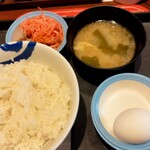 松屋 - 卵かけご飯定食　２９０円