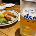 居酒屋 キッチン きぬ - 乾杯はもちろんビール