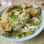 讃岐うどん がもう - うどん大　昆布天ぷら　あげ