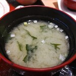 Ootoya - 味噌汁〜。