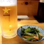 やきとり元気 - 生ビールとお通