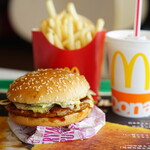 マクドナルド - 料理写真:てりやきマックバーガーセット (￥620)