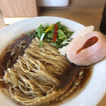 めん処 きよ洲 - サバとオリーブオイルのぶたらぁめん850円税込！麺線が美しい！