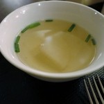 タイランド - ランチセットのスープ