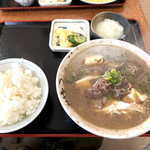 一富士食堂 - 肉吸い定食（1,050円）