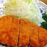 とんかつ ゆたか - ロースかつ定食