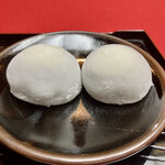 長五郎餅本舗 - 長五郎餅(2個)とお煎茶のセット