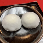 長五郎餅本舗 - 長五郎餅(2個)とお煎茶のセット