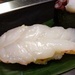 立食い寿司 根室花まる - でっかい赤海老