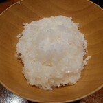 銀座かつかみ - ご飯