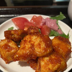 アンニョン - ヤンニョンチキン(鶏のからあげ)