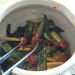 中華そば 四つ葉 - ニラキムチ?これは食べていませんが・・・。