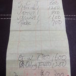 Wine Bar base - レシート('13.08.21)