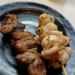 やきとん みつぼ - カシラ、コブクロ