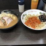 ラーメン二郎 - つけ麺  激辛味変更  ニンニク・アレ（キクラゲ）