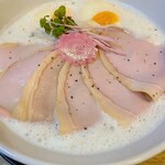 福島壱麺 - 濃厚鯛塩ラーメンDX1190円