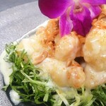 大海老のマヨネーズソース