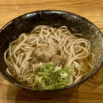 文化商店 - おでん蕎麦(800円)