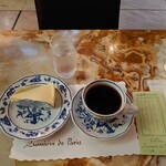 コーヒーの大学院 ルミエール・ド・パリ - NYチーズケーキ/ルミエールブレンドセット