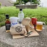 淡路島バーガー - 妙典公園にて。