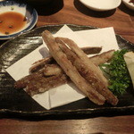 銀座 いっぱし - ごぼう天は一度茹でた感じで、柔らか触感が楽しめます